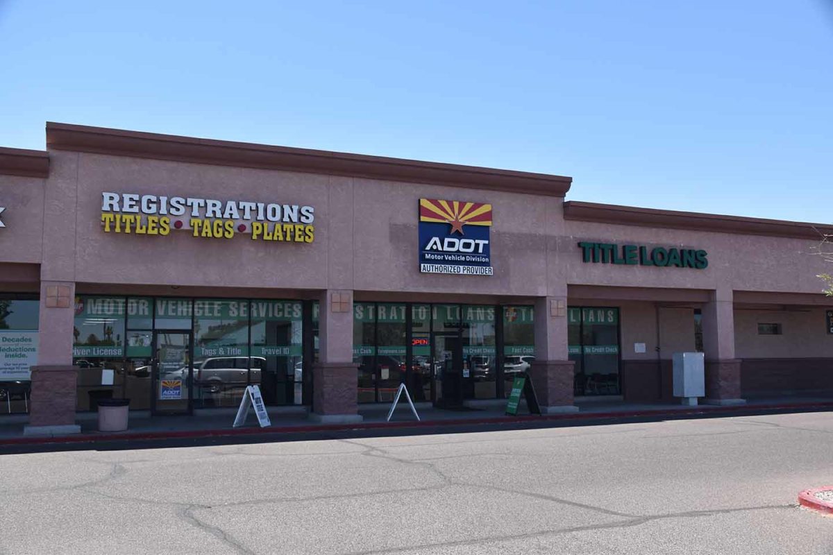 MVD Motor Vehicle Services in Chandler 940 N. Alma School Rd.